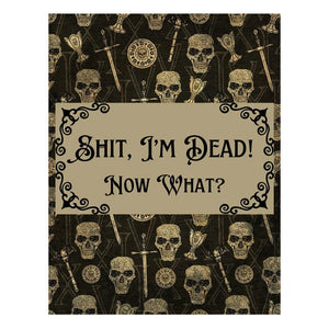 🎃 HalloweenGift: Sh*t, I’m Dead! End of Life Planner - The Ultimate Spooky Gift! 💀👻