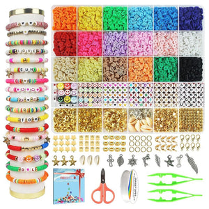 Clay Beads Bracelet Making Kit