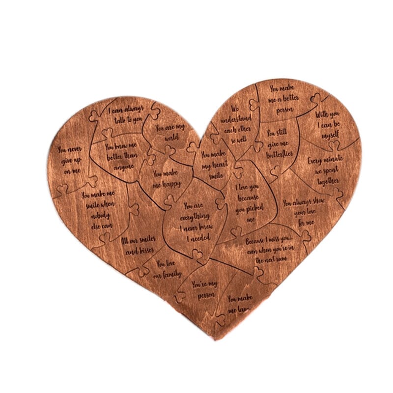 Wooden Heart Puzzle