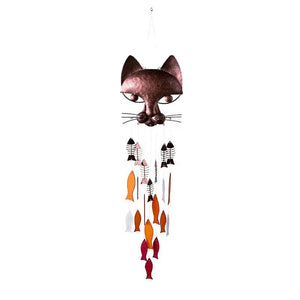 Handicraft Metal Fun Catfish Wind Chime