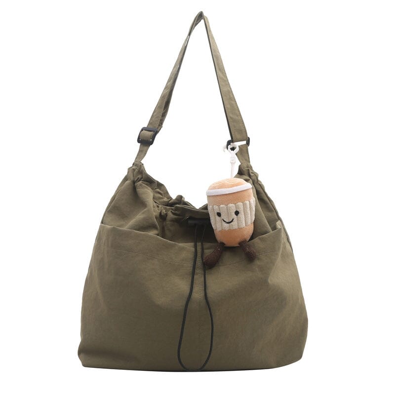 Ultra-Light Casual Large Capacity Messenger Bag with Pendant