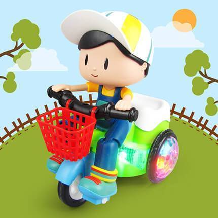 Electric Tricycle Toy with Music & Light