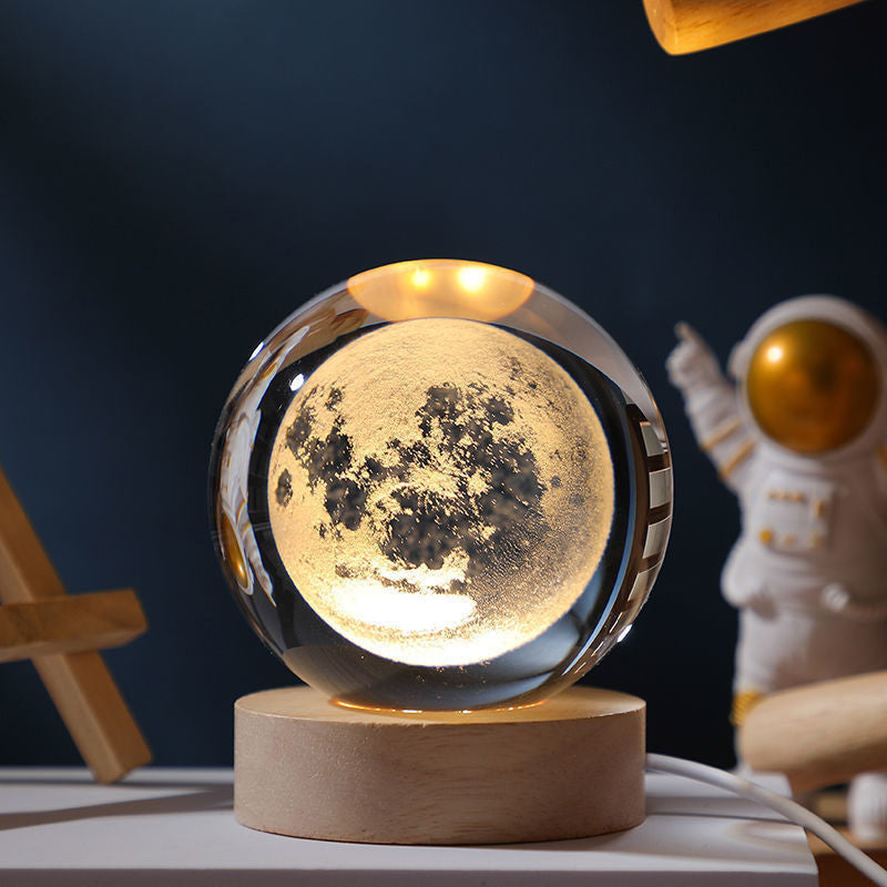 Glowing Crystal Ball Night Light