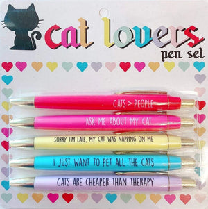 5pcs Multicolor Emotional funny pens