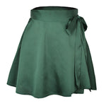 Chiffon Satin Wrap Skirt