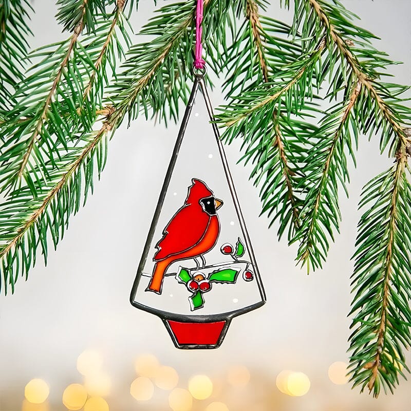 ✨Stained Glass Christmas Ornament🎄