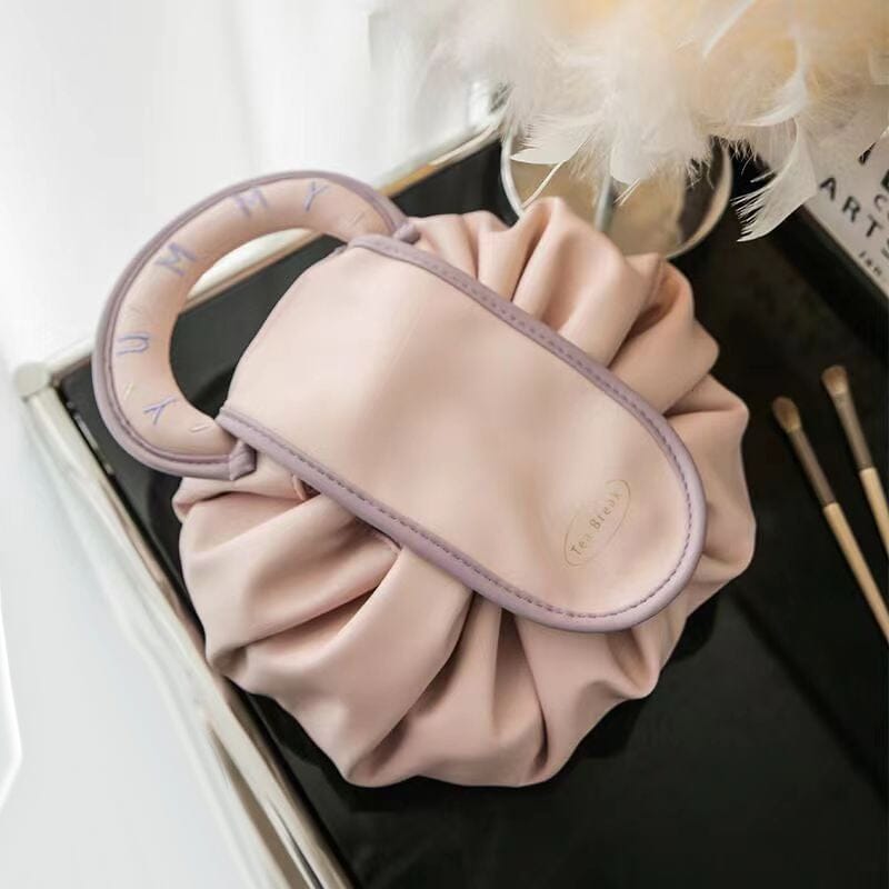 Lazy Drawstring Makeup Fashion Handbag