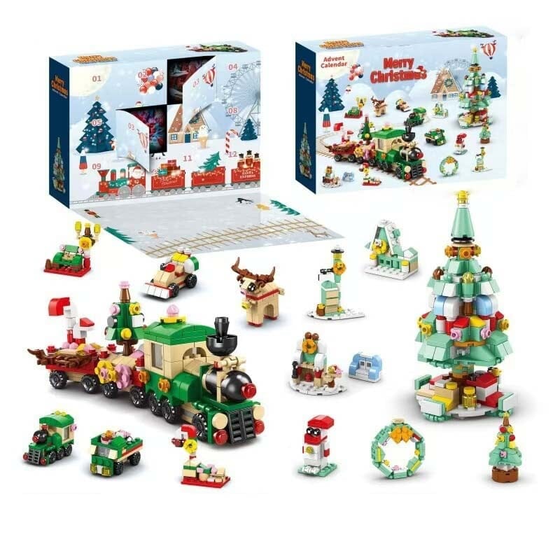 2024 Christmas Building Blocks Gift Box