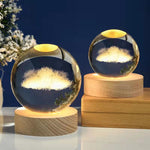 Glowing Crystal Ball Night Light