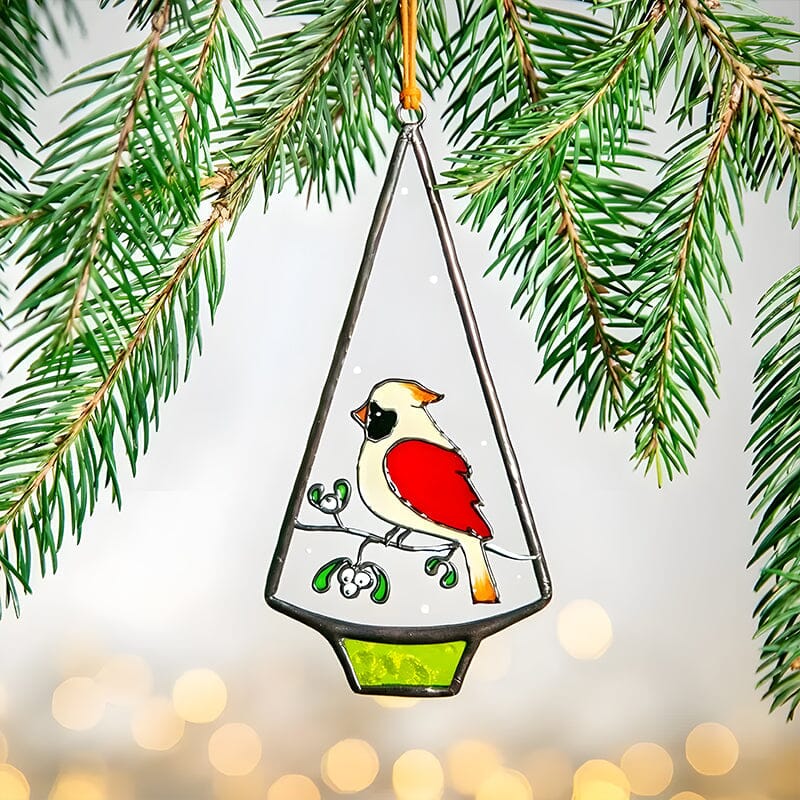 ✨Stained Glass Christmas Ornament🎄