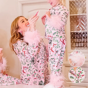 Santa Pajamas Set