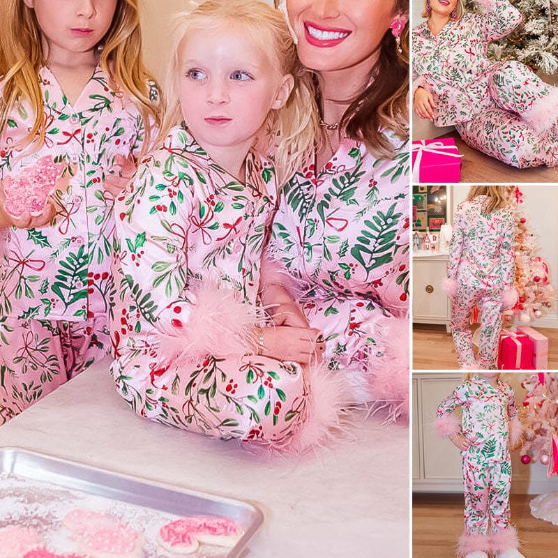 Santa Pajamas Set