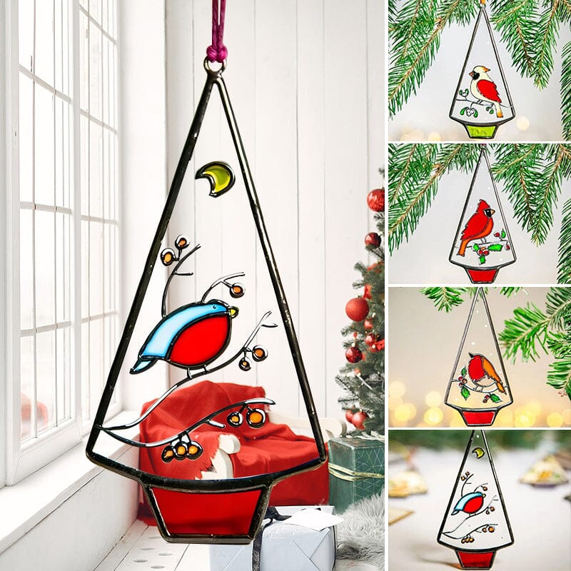 ✨Stained Glass Christmas Ornament🎄