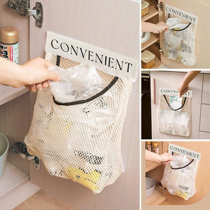 Multi-purpose Hanging Storage Mesh Bag (2 pcs)