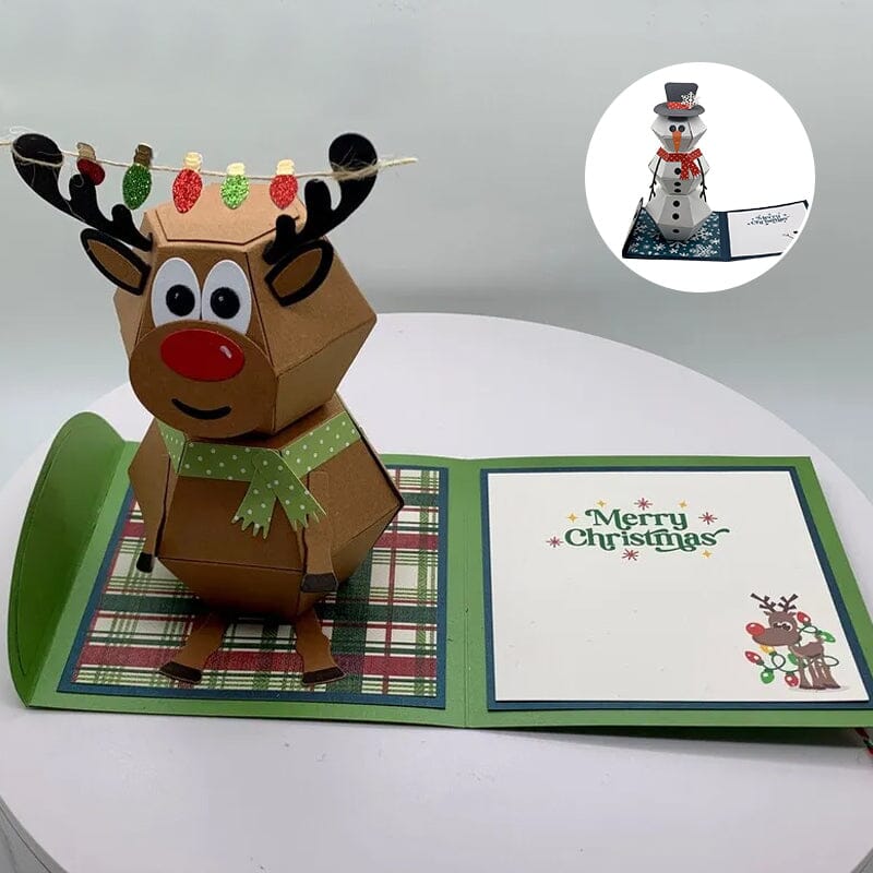 3D Pop Up Christmas Card