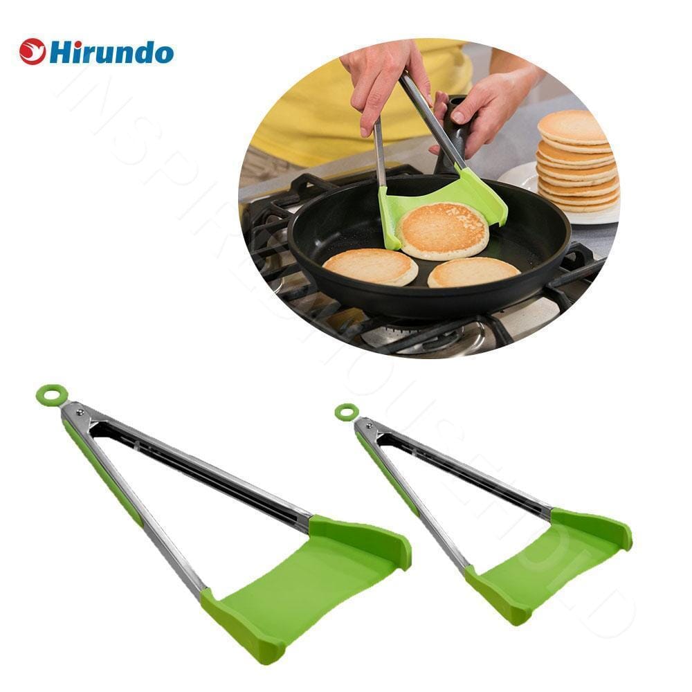 🥟Hirundo 2 in 1 Kitchen Spatula and Tongs🥟