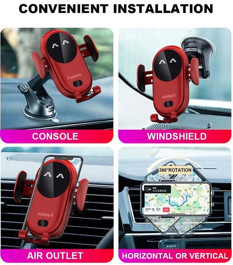 🎇Smart Car Wireless Charger Phone Holder