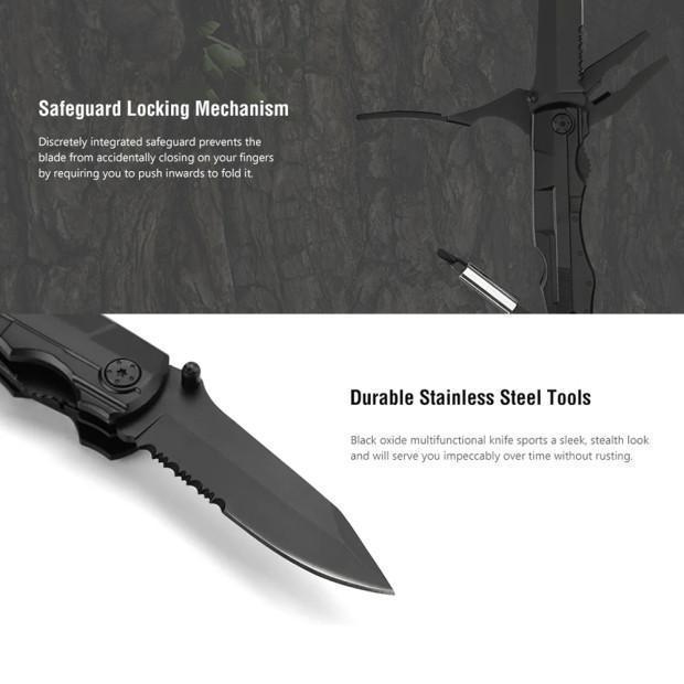 Convenient Multifunctional Folding Knife Screwdriver