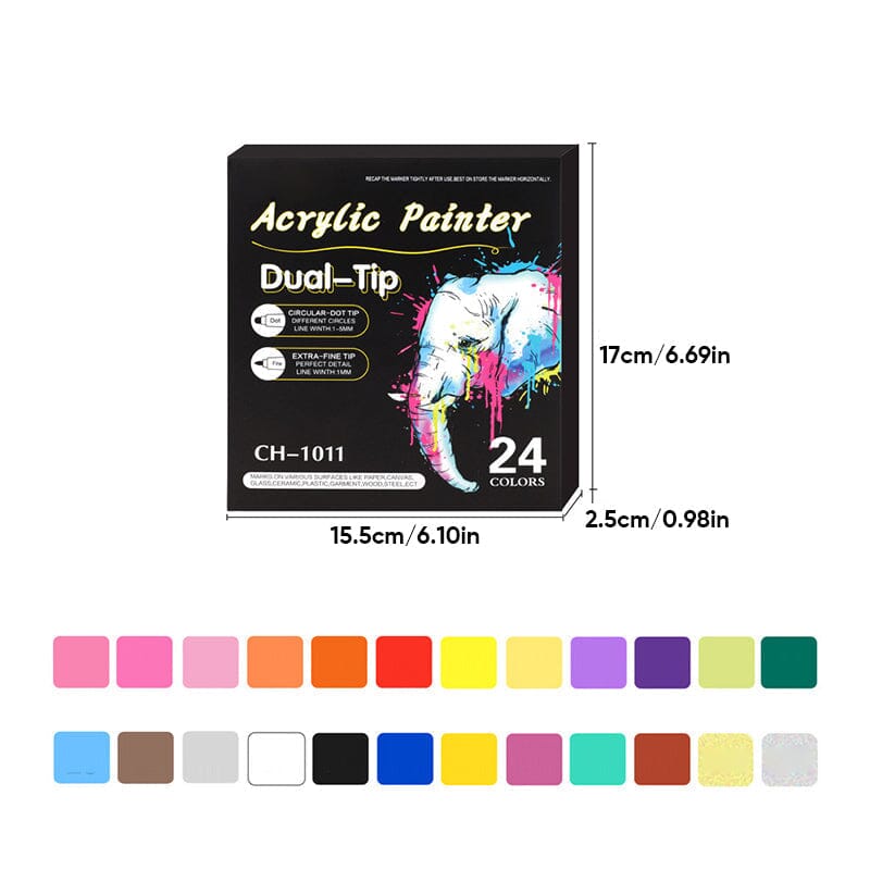 Acrylic Paint Marker (12PCS/24PCS)