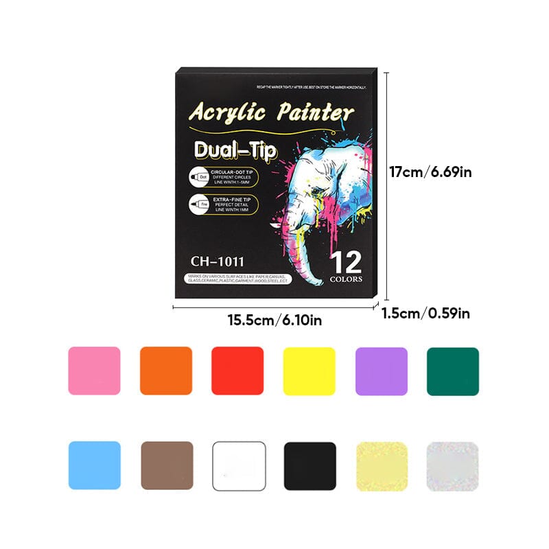 Acrylic Paint Marker (12PCS/24PCS)