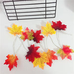 Thanksgiving Décor Fall Maple Leaf String Lights