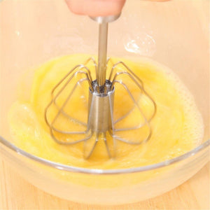 Stainless Steel Automatic Eggbeater Easy Whisk