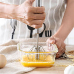 🥚Stainless Steel Semi-Automatic Whisk