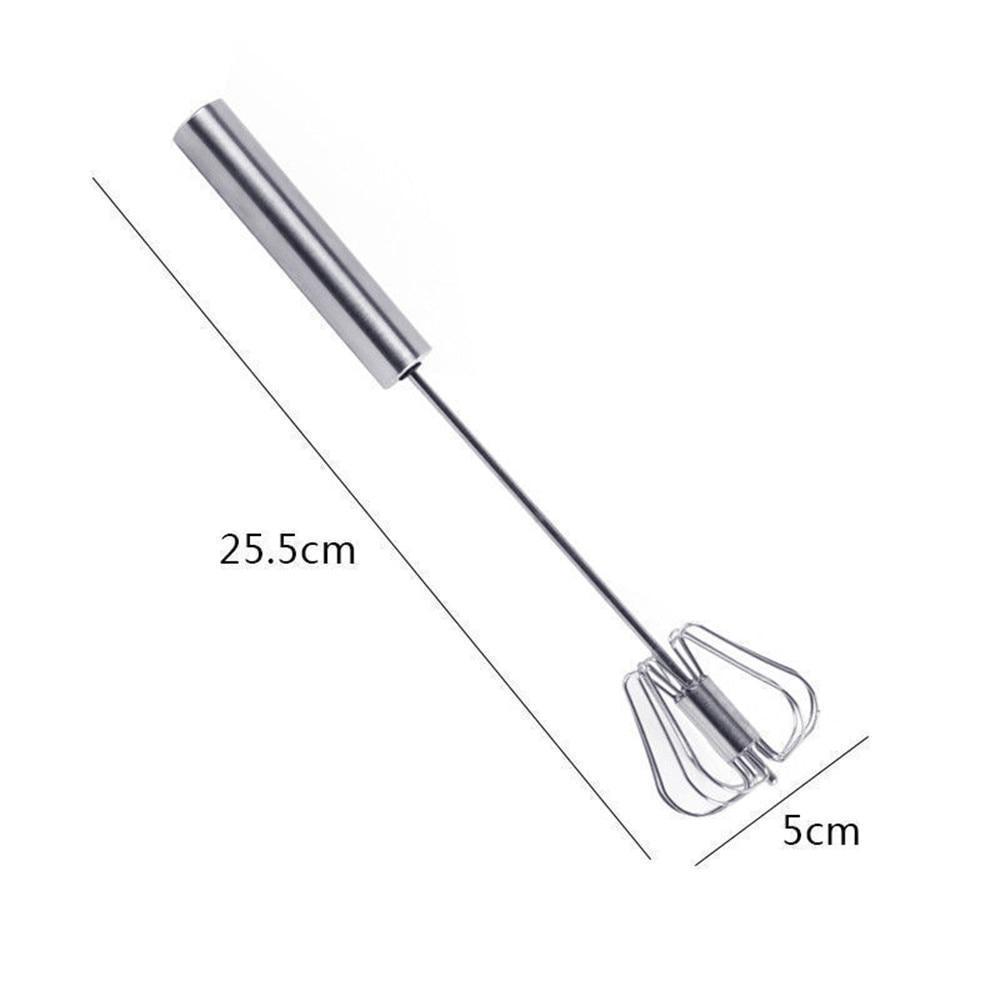 Stainless Steel Automatic Eggbeater Easy Whisk