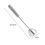 Stainless Steel Automatic Eggbeater Easy Whisk