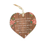 Friendship Heart Shaped Wooden Gift