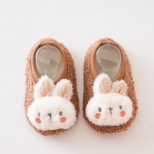 Cute Fur Baby Sock Shoes