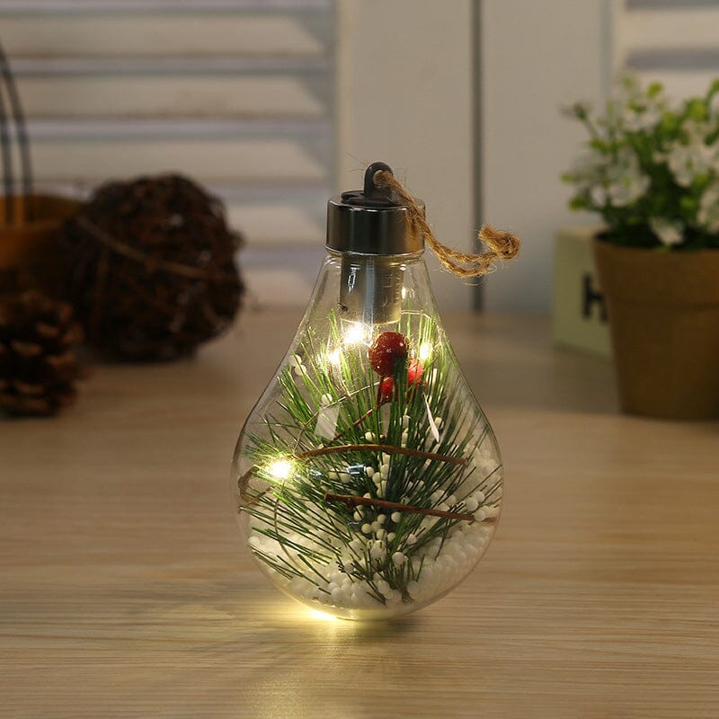 LED Micro Landscape Christmas Bulbs