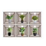 3D Flowers Vase Wall Sticker