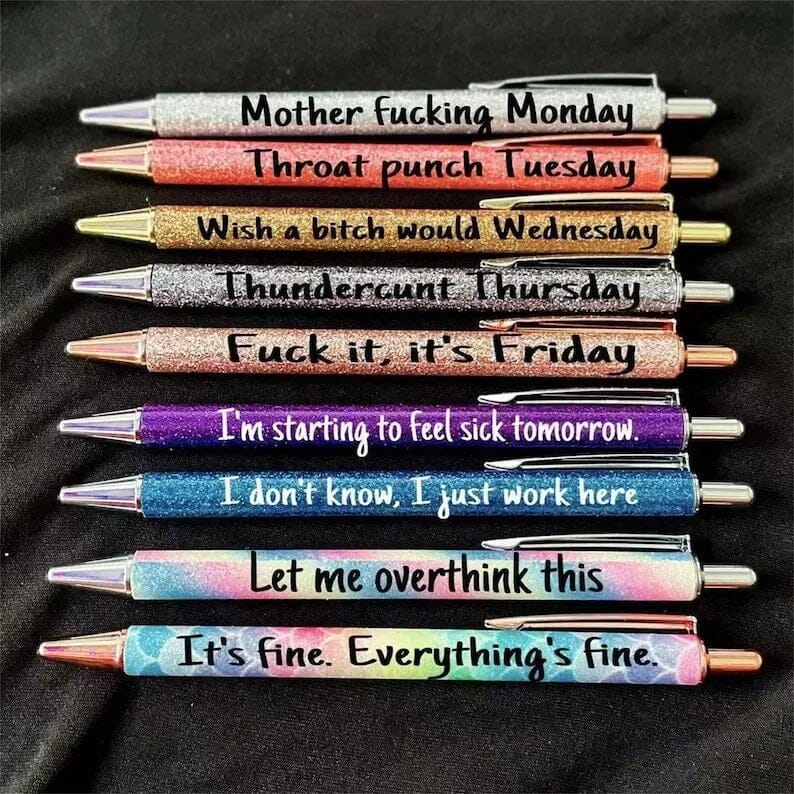 Fun Ballpoint Pen Set