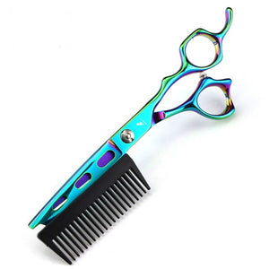 2 In 1 Hair Scissors With Comb