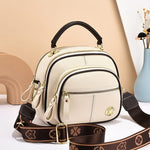 Classic Multifunctional Compartments Adjustable Crossbody Bag