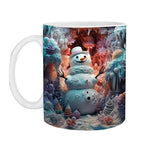 3D Christmas Hot Cocoa Inflated Mug